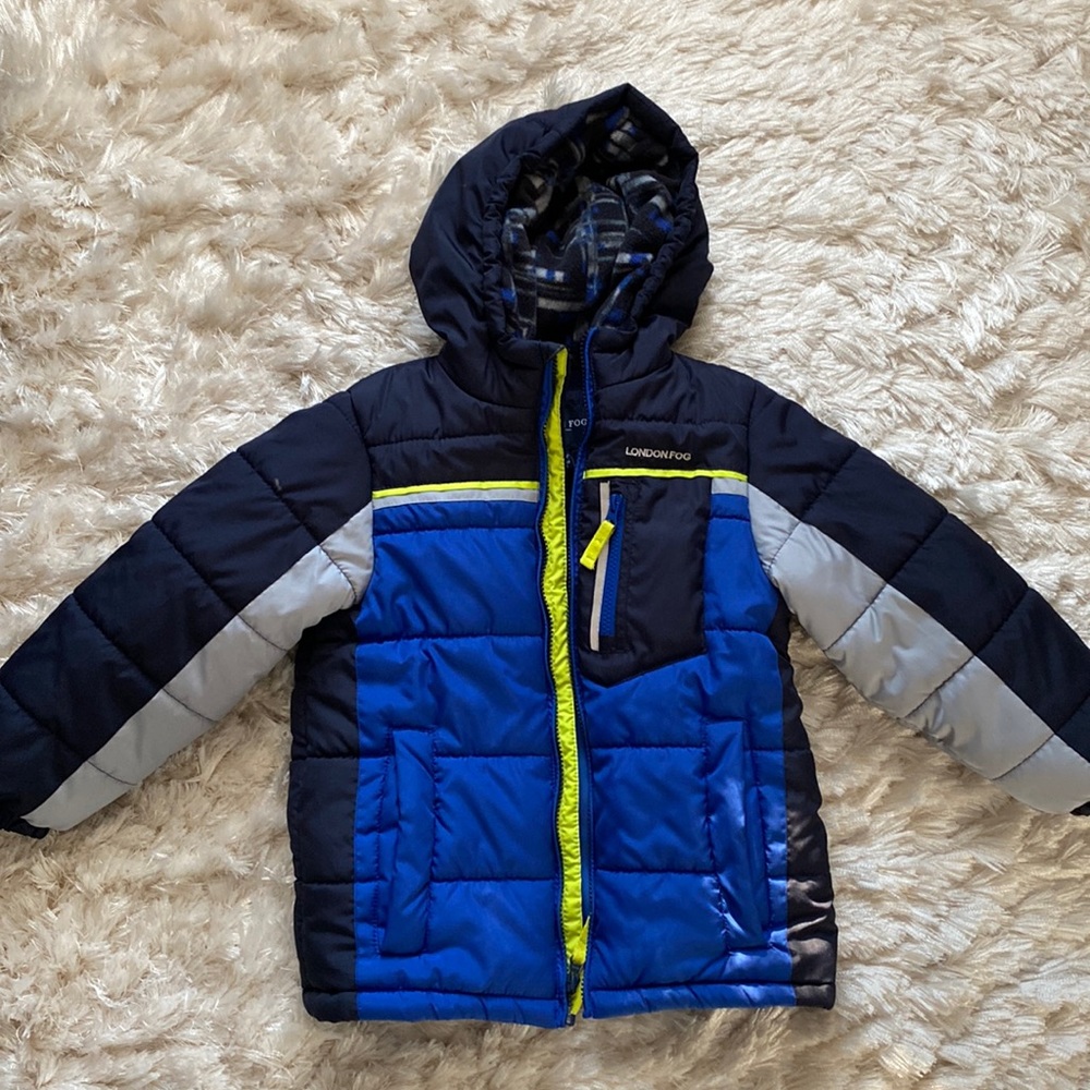 London Fog boys warm jacket, size 7